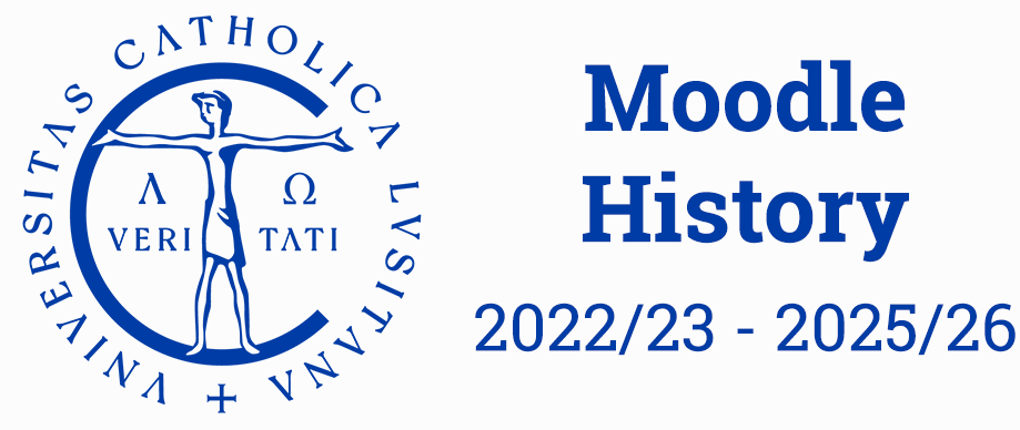 Old Moodle @ Universidade Católica Portuguesa