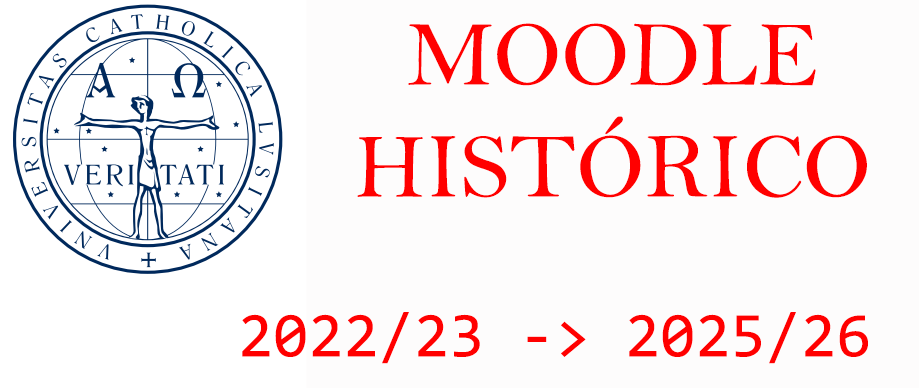 Old Moodle @ Universidade Católica Portuguesa